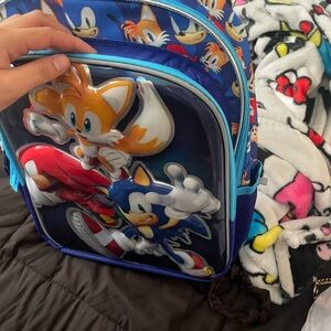 Sonic the Hedgehog Kids Backpack - Blue and Red